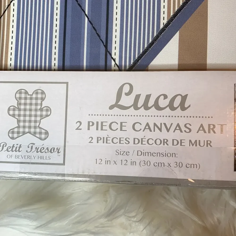 Petit Tresor Luca 2 Piece Canvas Art Set